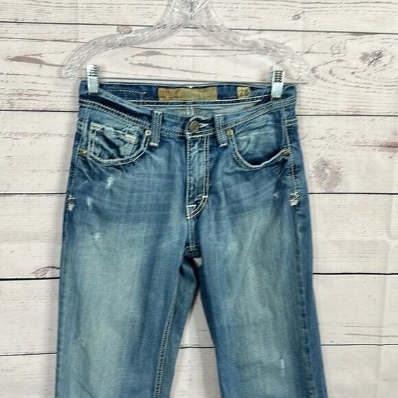 Buckle BKE Jeans Mens 28 Blue Tyler Bootcut Grunge Western Rodeo - Picture 4 of 11